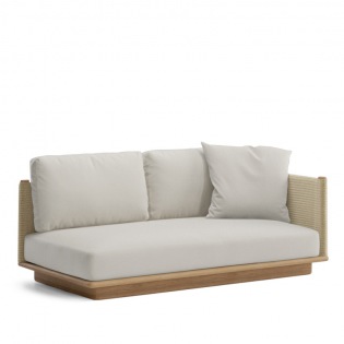Kettal GIRO Sofa Endelement rechts