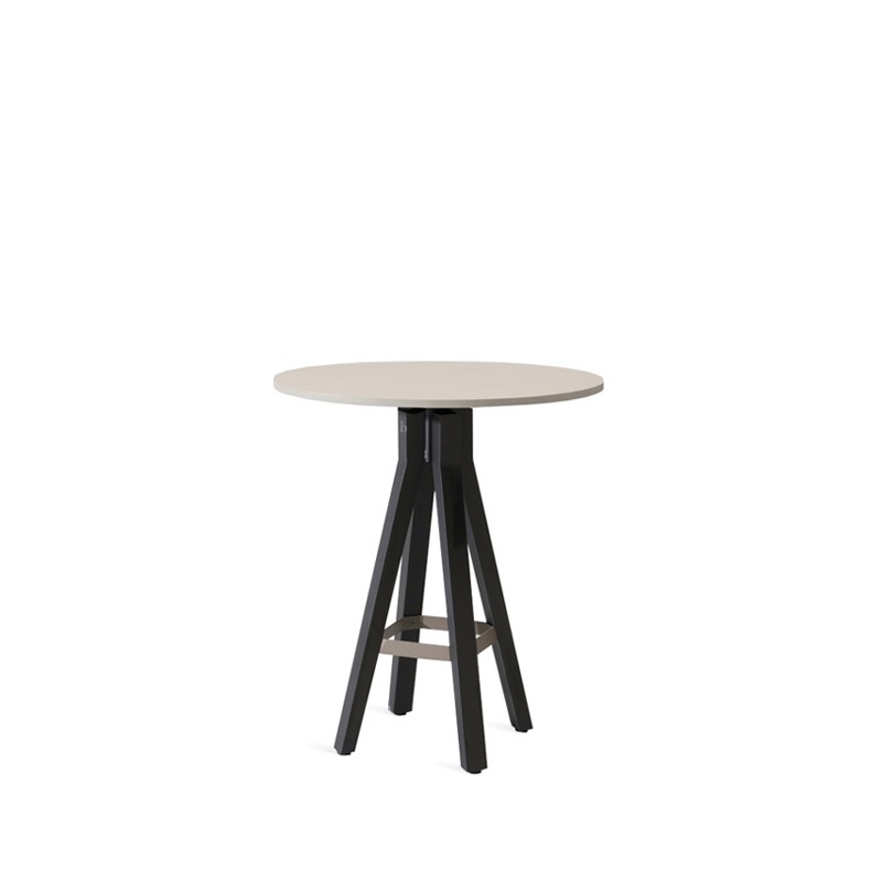 MAIA/ VIEQUES runder Bartisch, Teakplatte