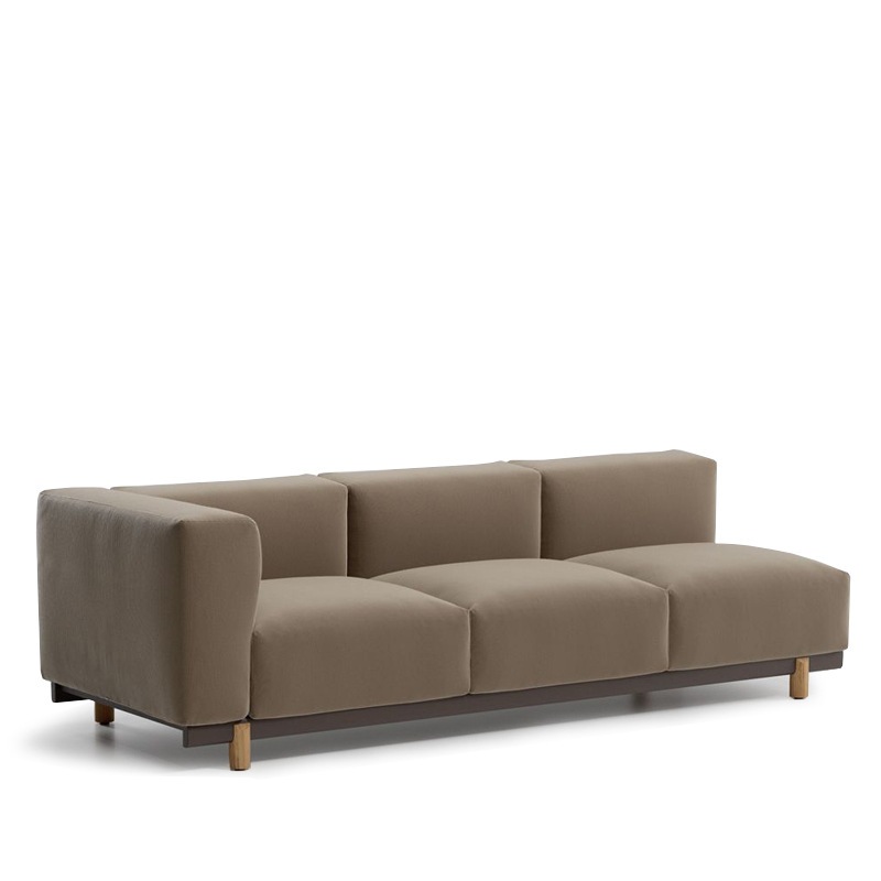 Kettal MOLO 3-Sitzer Eckelement rechts