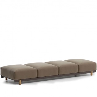 Kettal MOLO 4-Sitzer-Bank