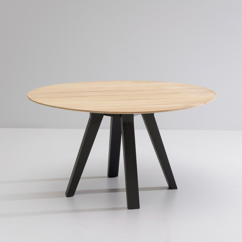 MAIA/ VIEQUES Tisch mit Teakplatte