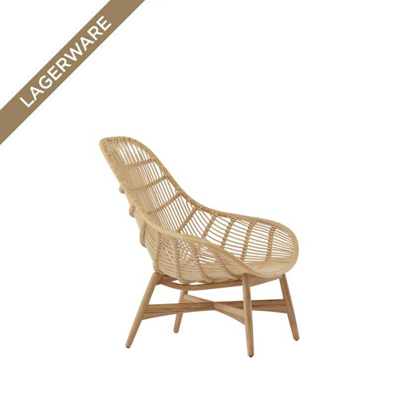 Kettal TOU OUTDOOR Clubsessel Teak/Kunstfasergeflecht